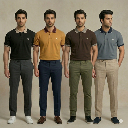 Pack of 4 Classic Horseman polo