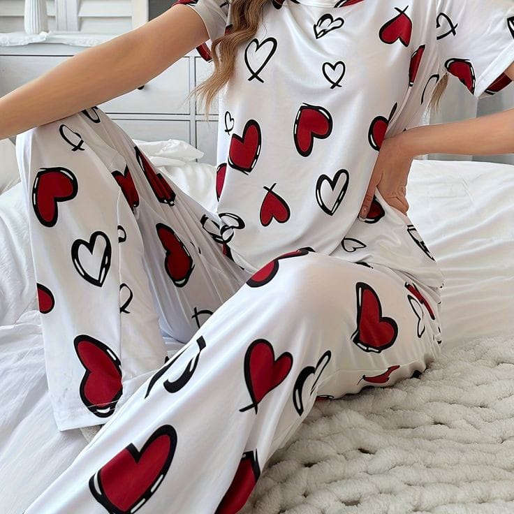 Hearts night suit