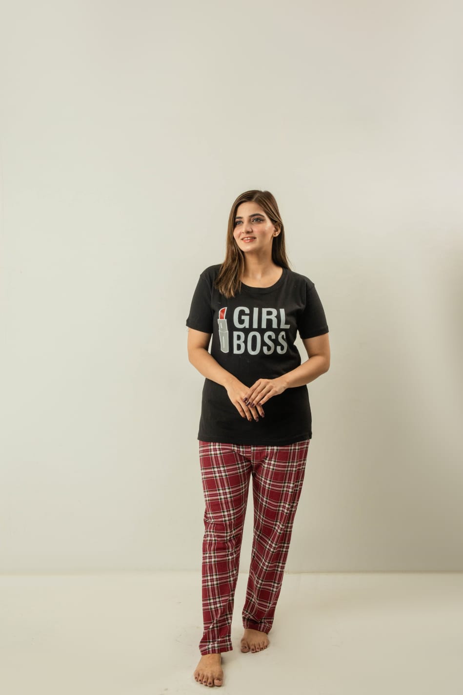 Girl boss night suit