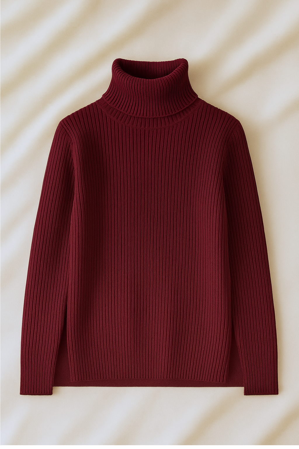 Classic Maroon Turtleneck – Winter Wear Pakistan