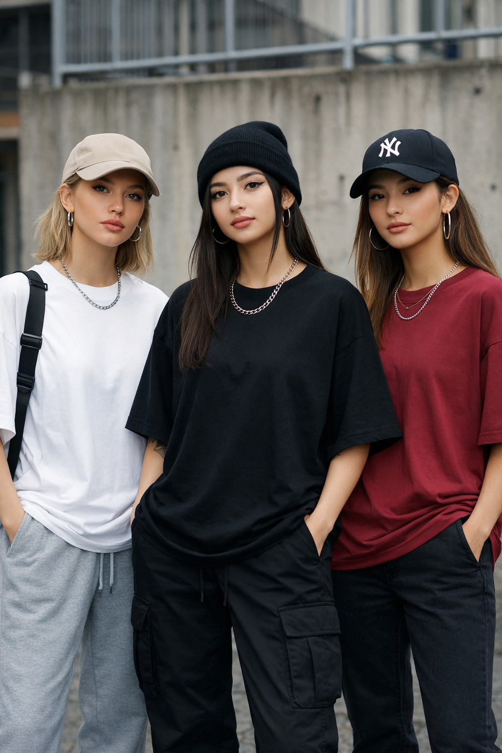 Drop shoulder t-shirts and oversized t-shirts in Pakistan – men’s and women’s casual streetwear, baggy style, trendy and comfortable.