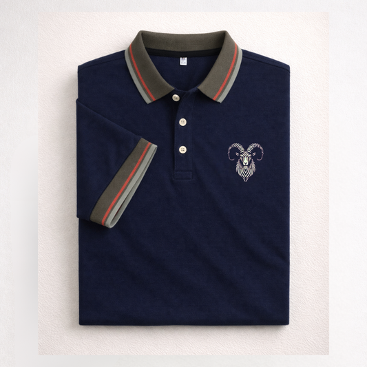 Signature Navy Polo Shirt