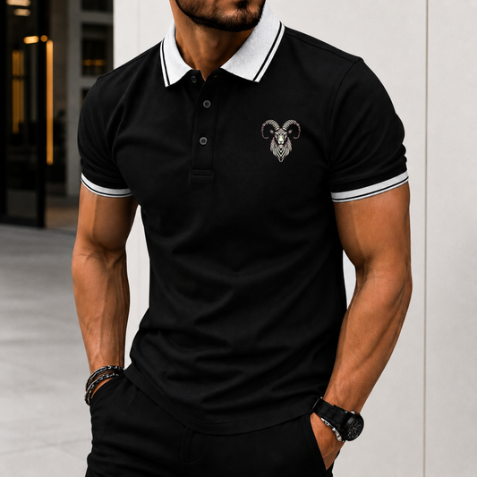 Black Markhor polo