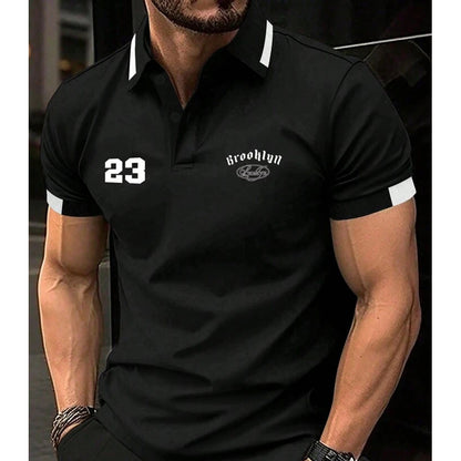 Black Brooklyn  Polo Shirt