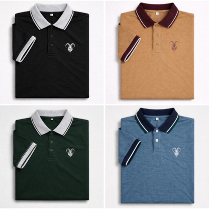 Pack of 4 Signature Polo Shirts