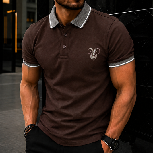 Steel Blue Markhor Polo