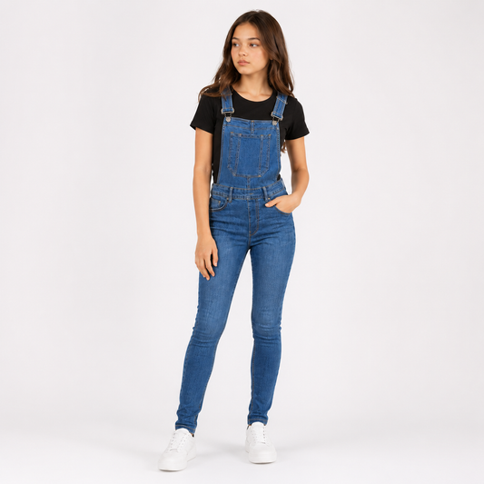 Denim romper