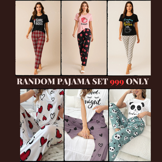 Random design 1 pajama set