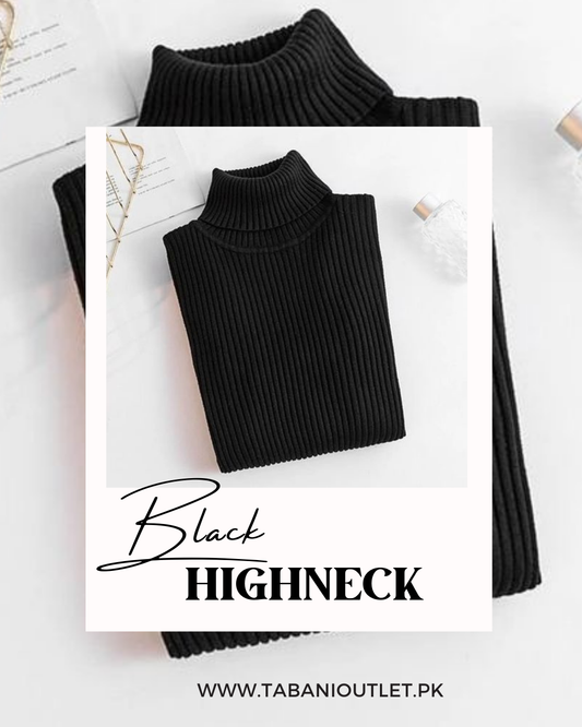black high neck