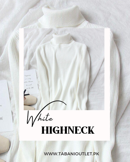 White high neck