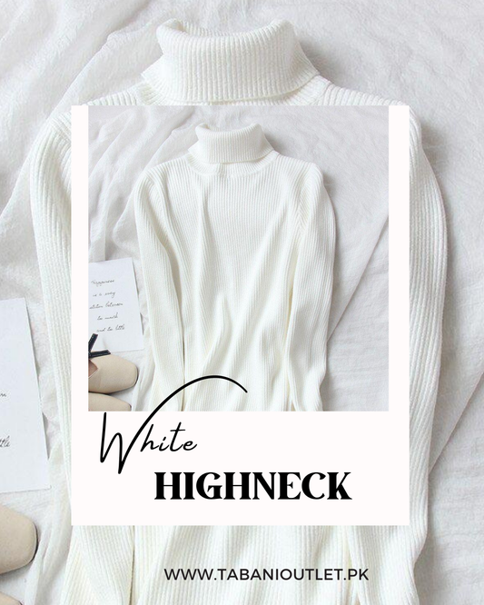 White high neck