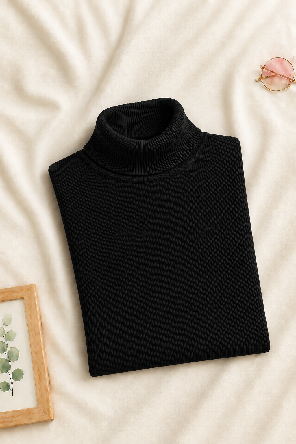 Black High Neck