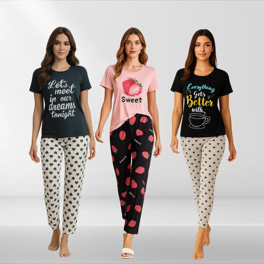 nightdress nightwear pajama set pjs set for women in pakistan