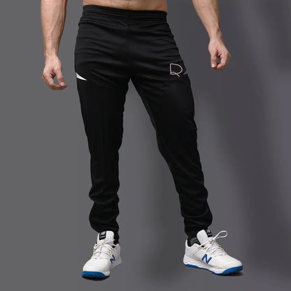 Active wear Trouser with Zipper Pocket Writting Logo