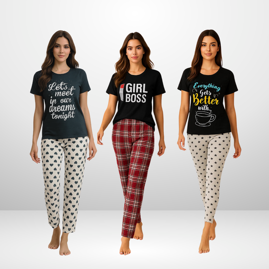 nightdress nightwear pajama set pjs set for women in pakistan